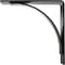 Ekena Millwork Morris Steel Bracket, Powder Coated Black 3"W x 10"D x 10"H BKTM03X10X10MOPBL - alternate 7